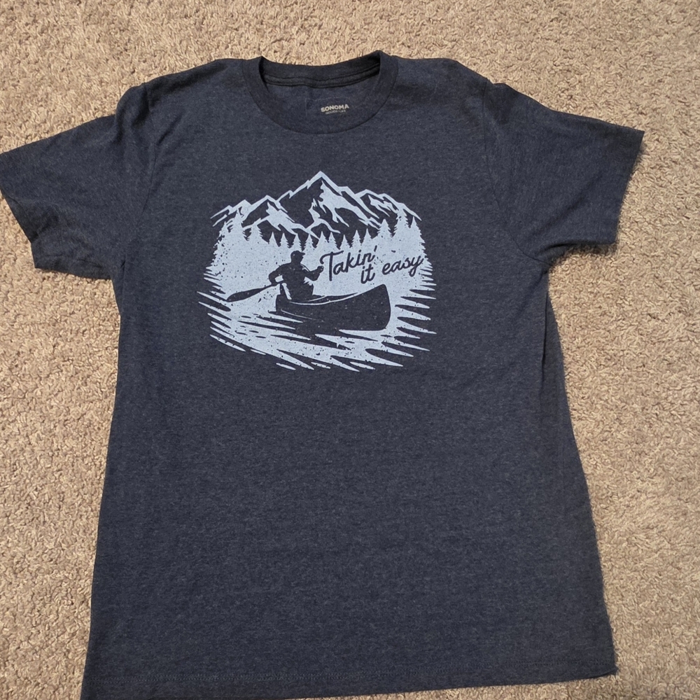 Sonoma Navy Graphic Tee